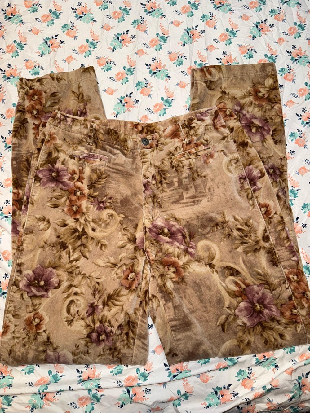 Velvet pants - Picture 1 of 3